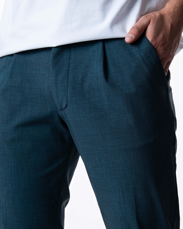 IOS PANTS modern - PETROL BLUE