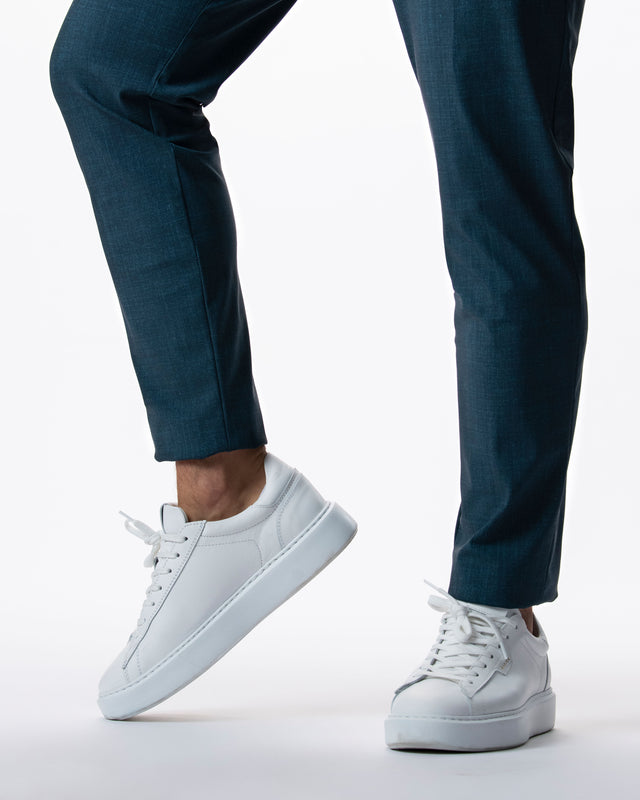 IOS PANTS modern - PETROL BLUE