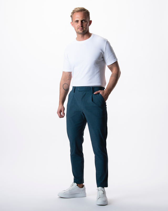 IOS PANTS moderni - BLU PETROL