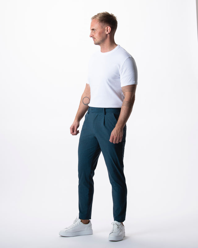 IOS PANTS moderni - BLU PETROL