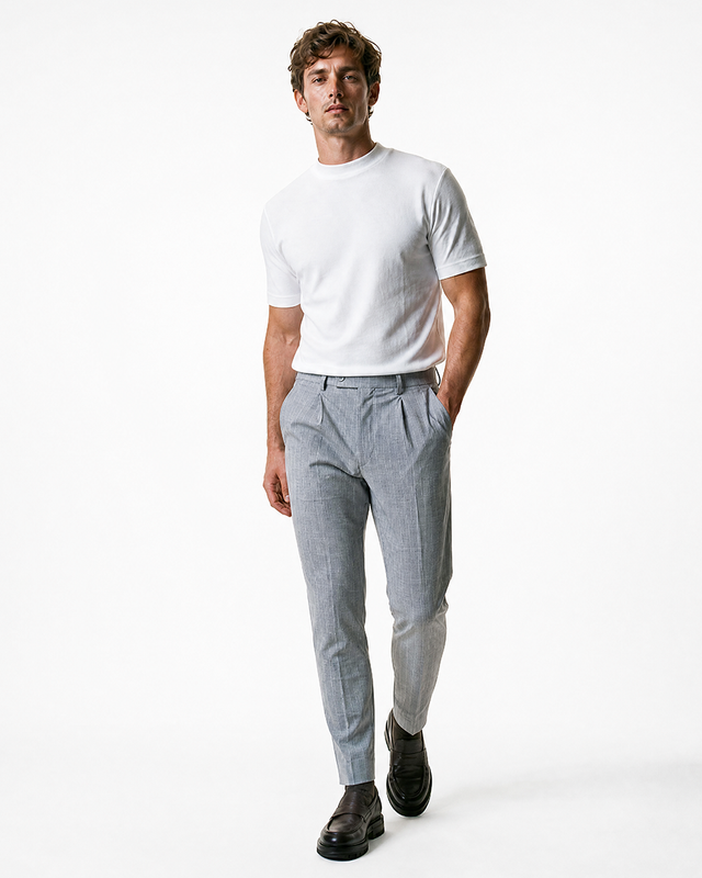 IOS PANTS modern - STONES STRIPE