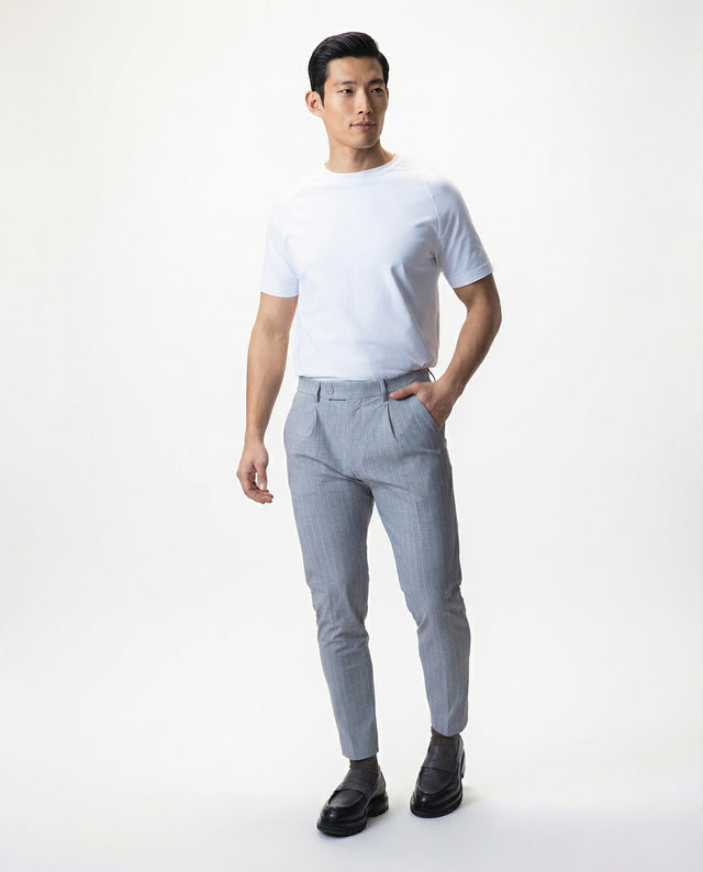 IOS PANTS modern - STONES STRIPE
