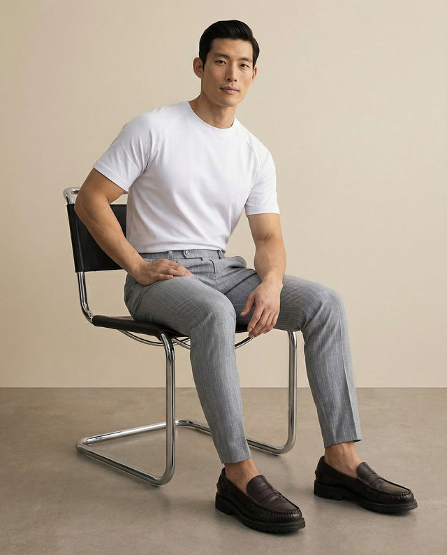 IOS PANTS modern - STONES STRIPE