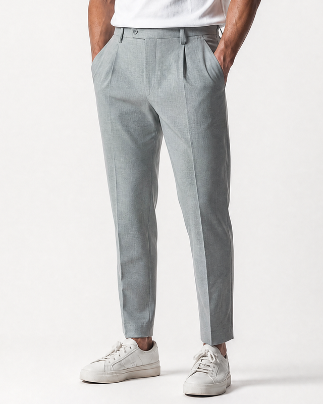 IOS PANTS modern - LIGHT GREY MEL.