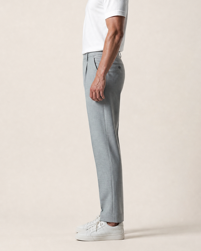IOS PANTS modern - LIGHT GREY MEL.