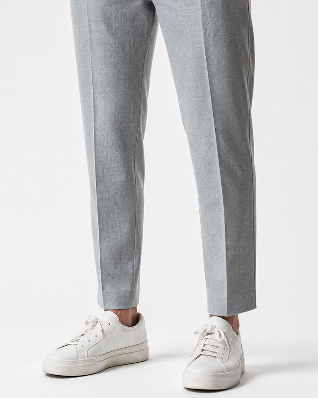 IOS PANTS modern - LIGHT GREY MEL.