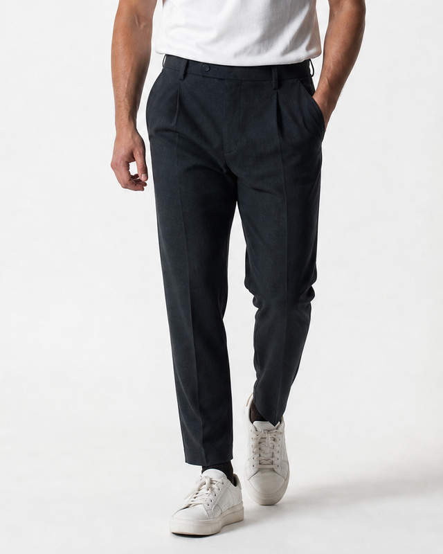 IOS PANTS modern - DARK GREY MEL.