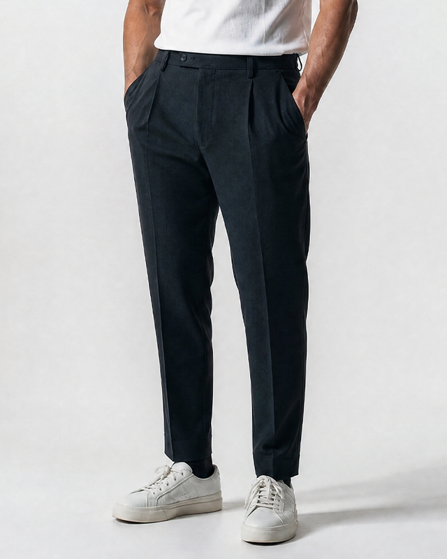 IOS PANTS modern - DARK GREY MEL.