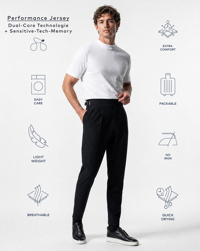IOS PANTS italiano - BLACK