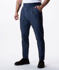 IOS PANTS italiano - staalblauw