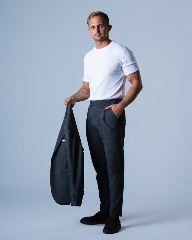 IOS PANTS italiano - BLU ACCIAIO