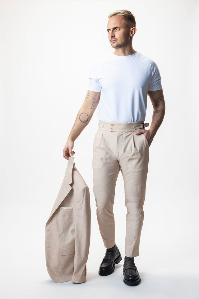 IOS PANTS italiano -  BEIGE