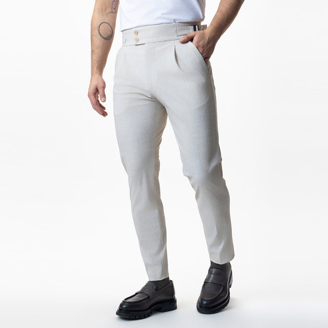 IOS PANTS italiano -  BEIGE