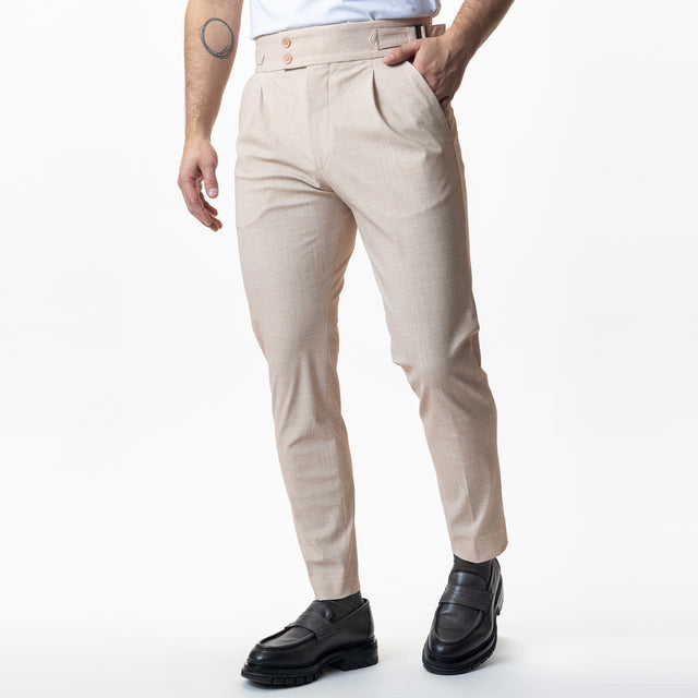 IOS PANTS italiano -  BEIGE