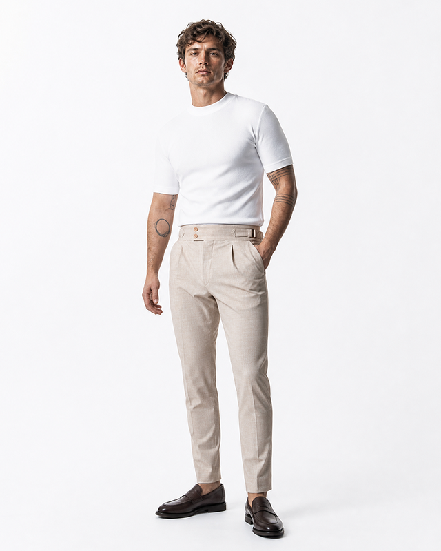 IOS PANTS italiano - BEIGE