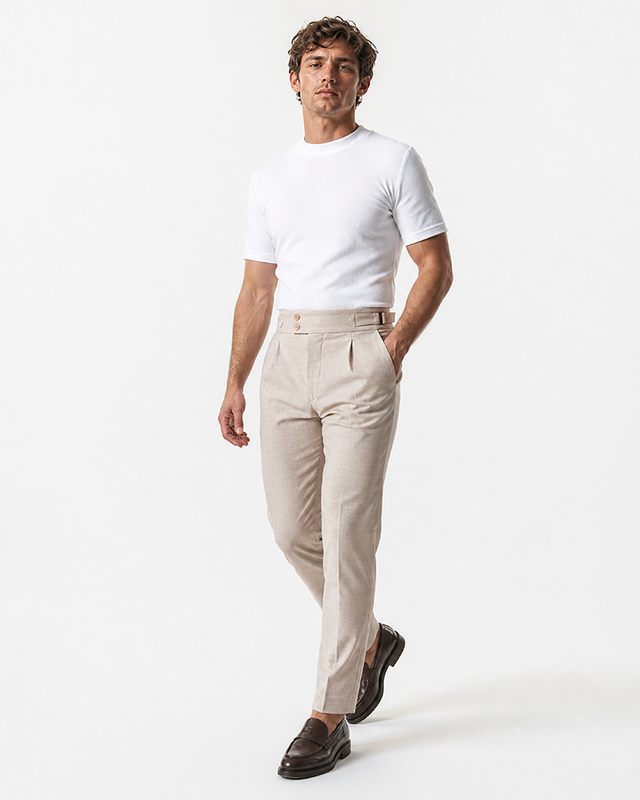 IOS PANTS italiano - BEIGE