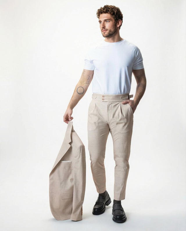 IOS PANTS italiano - BEIGE