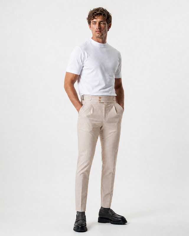 IOS PANTS italiano - BEIGE
