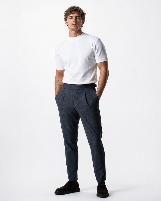IOS PANTS italiano - DONKER GRIJS