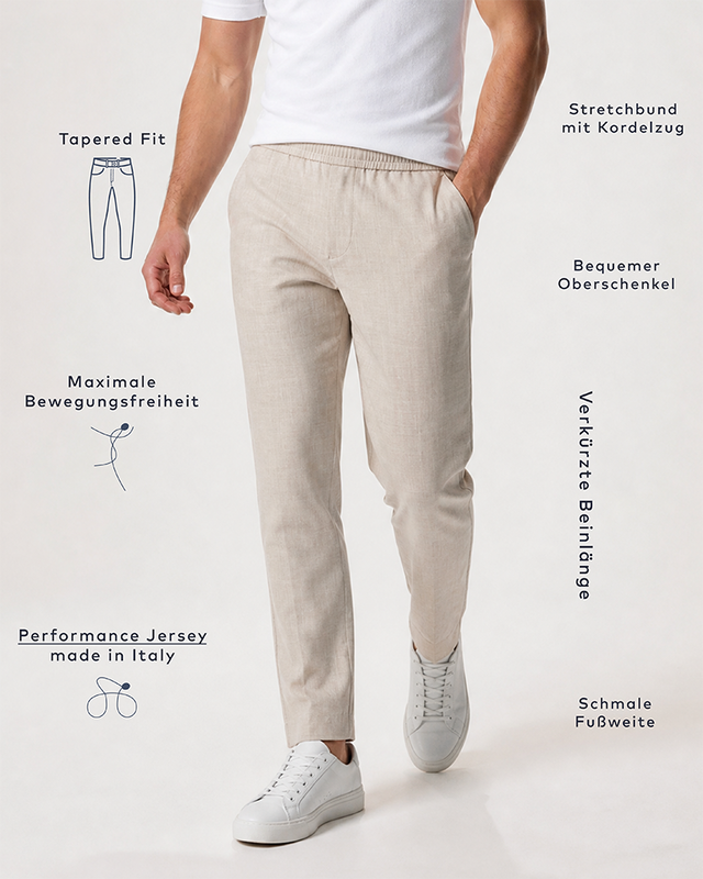 IOS PANTS easy - BEIGE