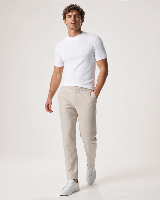 IOS PANTS easy - BEIGE