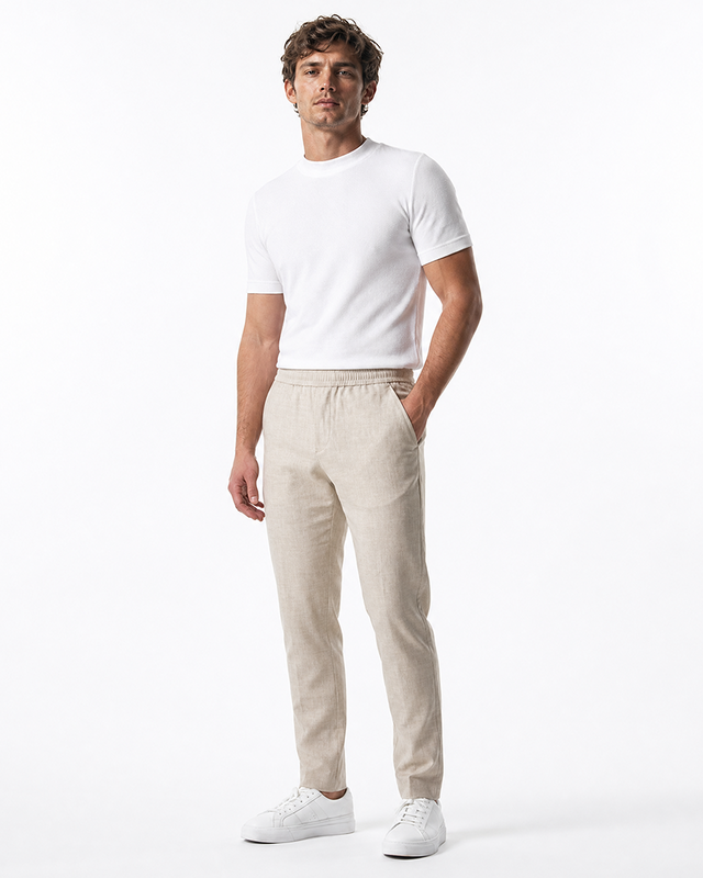 IOS PANTS easy - BEIGE