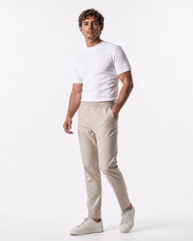 IOS PANTS easy - BEIGE