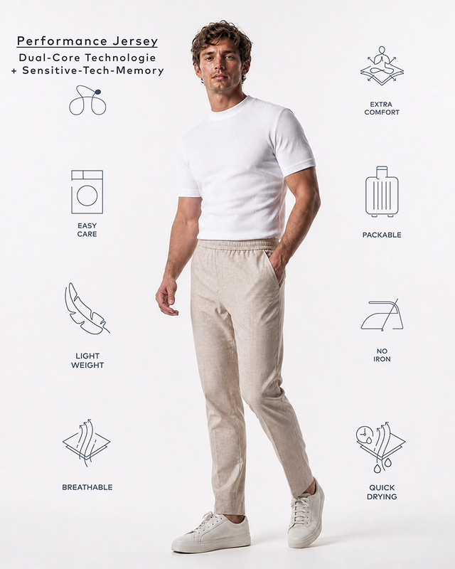 IOS PANTS easy - BEIGE