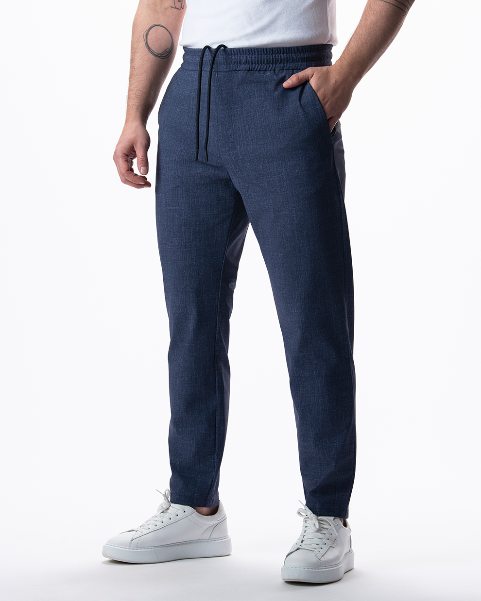 IOS PANTS easy - STEEL BLUE