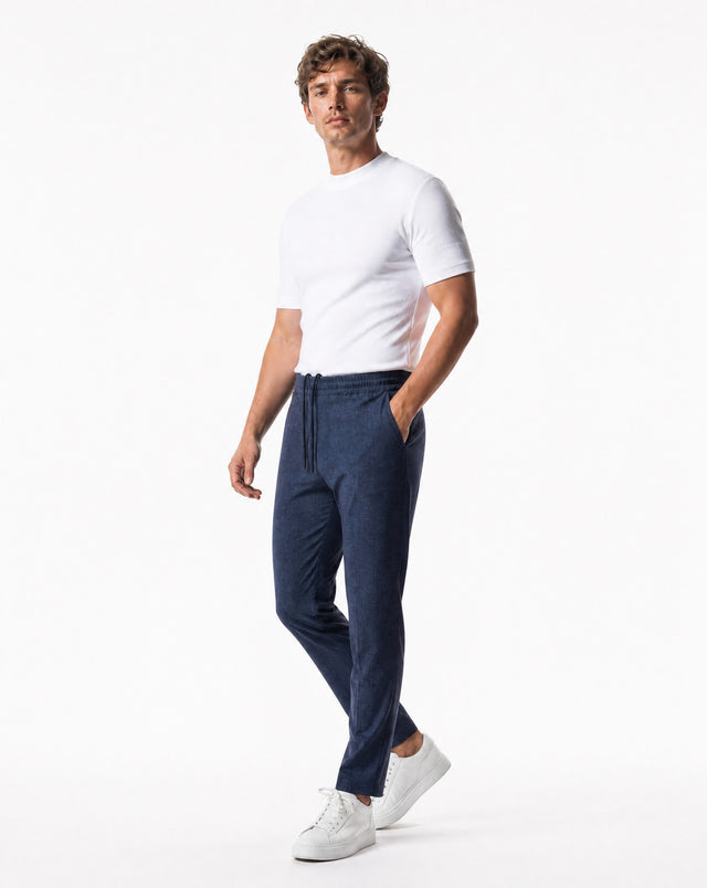 IOS PANTS easy - STEEL BLUE