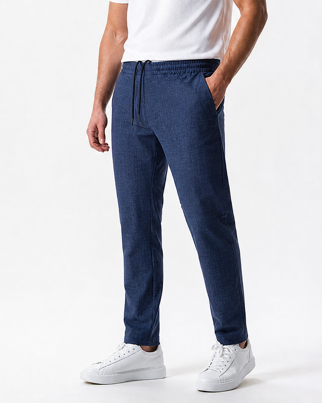 IOS PANTS easy - STEEL BLUE