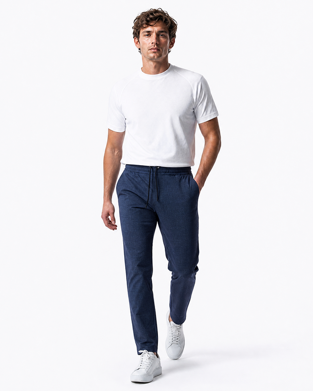 IOS PANTS easy - STEEL BLUE
