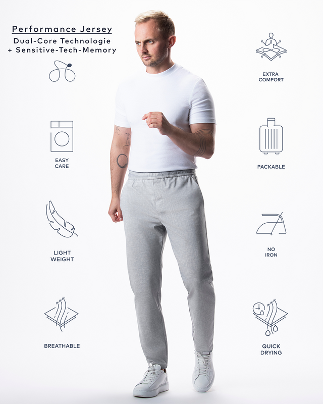 IOS PANTS easy - LIGHT GREY
