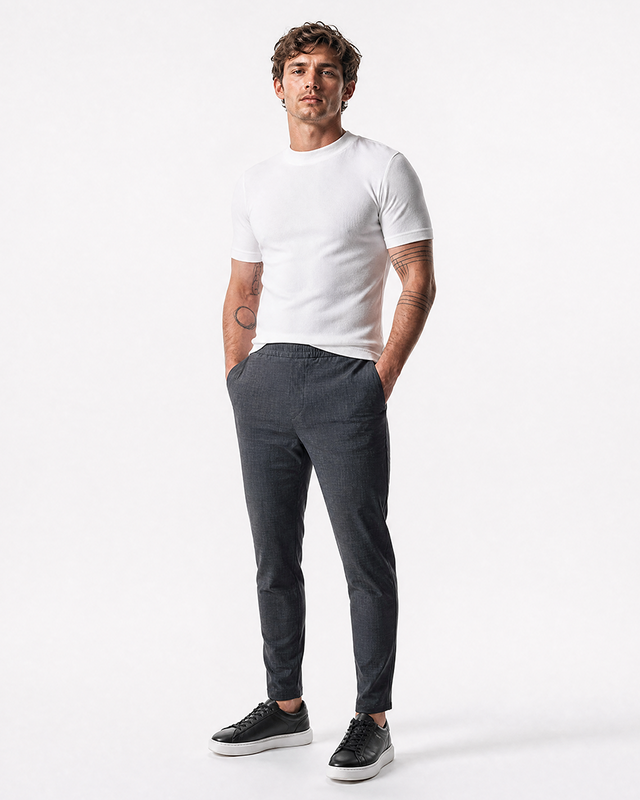 IOS PANTS easy - DARK GREY