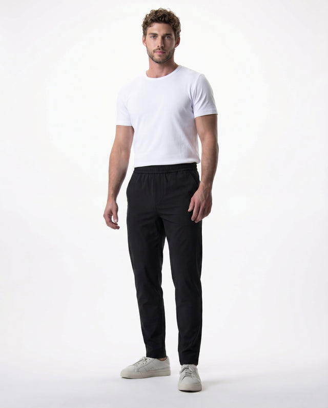 IOS PANTS easy - CZARNY