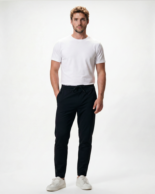 IOS PANTS easy - CZARNY