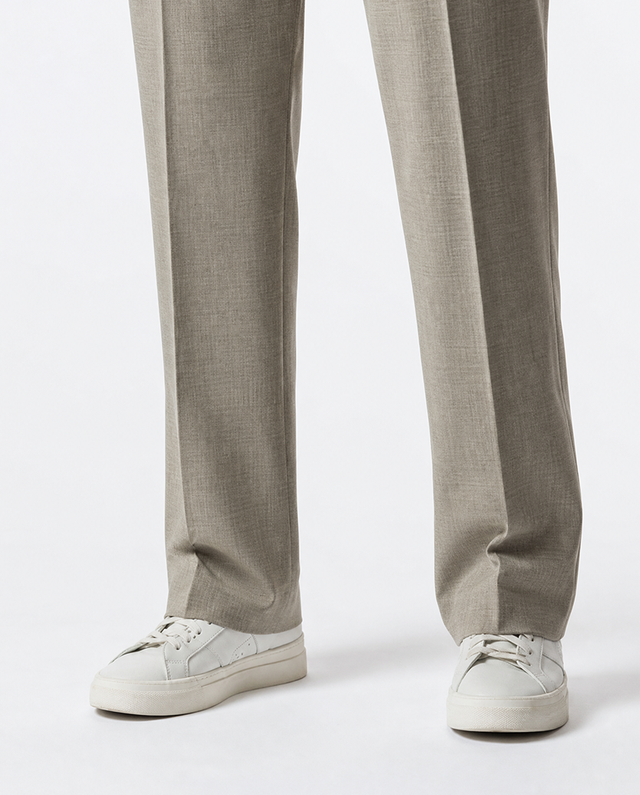IOS PANTS relaxed - BEIGE MEL.