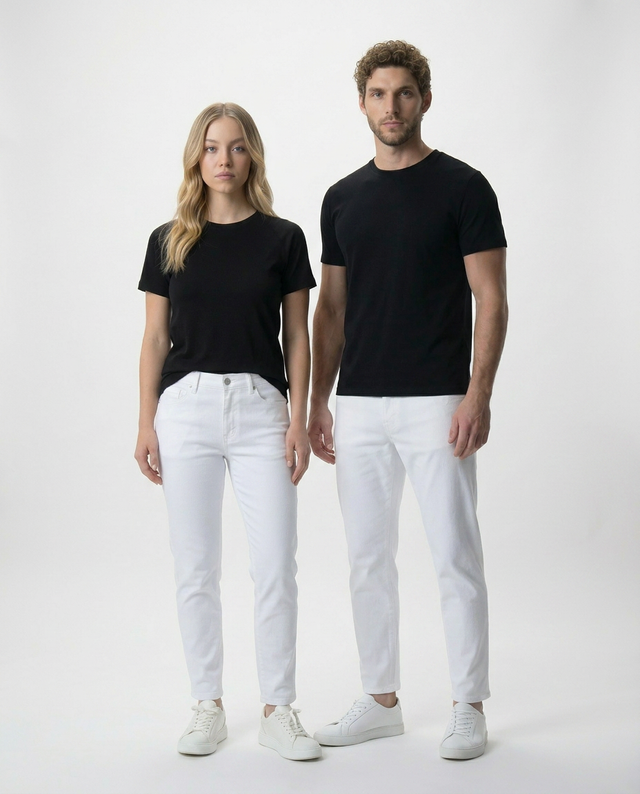 IOS JEANS - Unisex - OFFWHITE