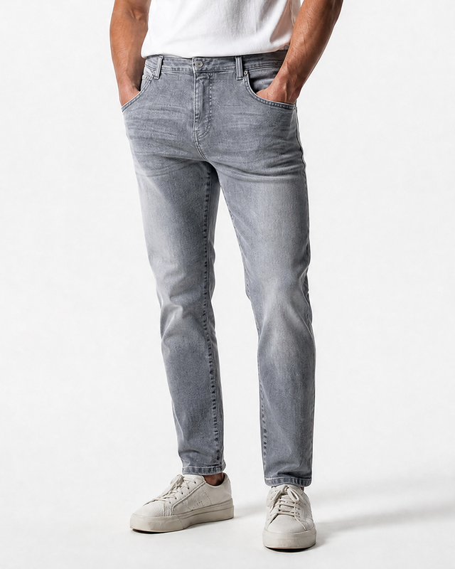 IOS JEANS - JASNOSZARY SPRANY