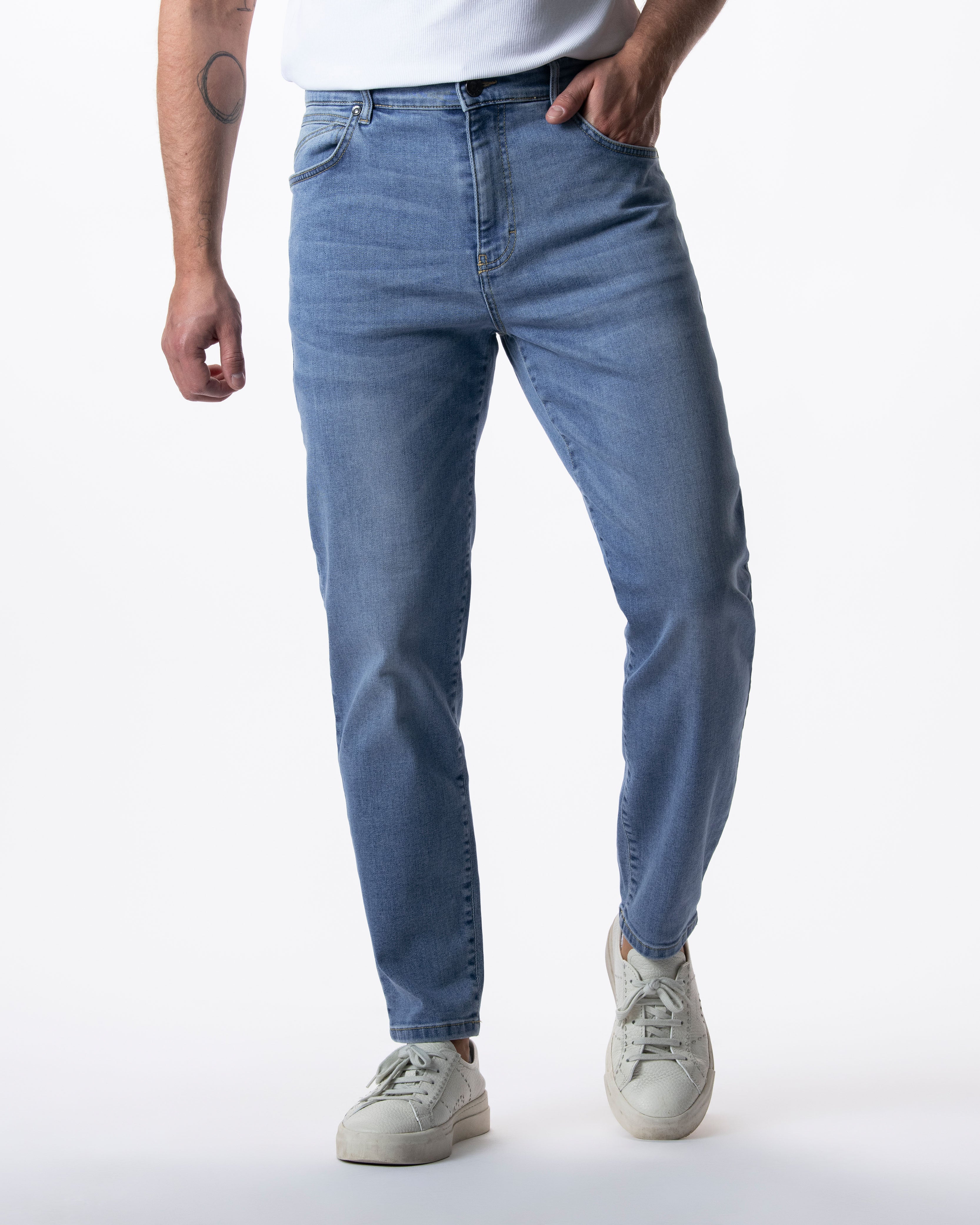 IOS JEANS - MID BLUE USED