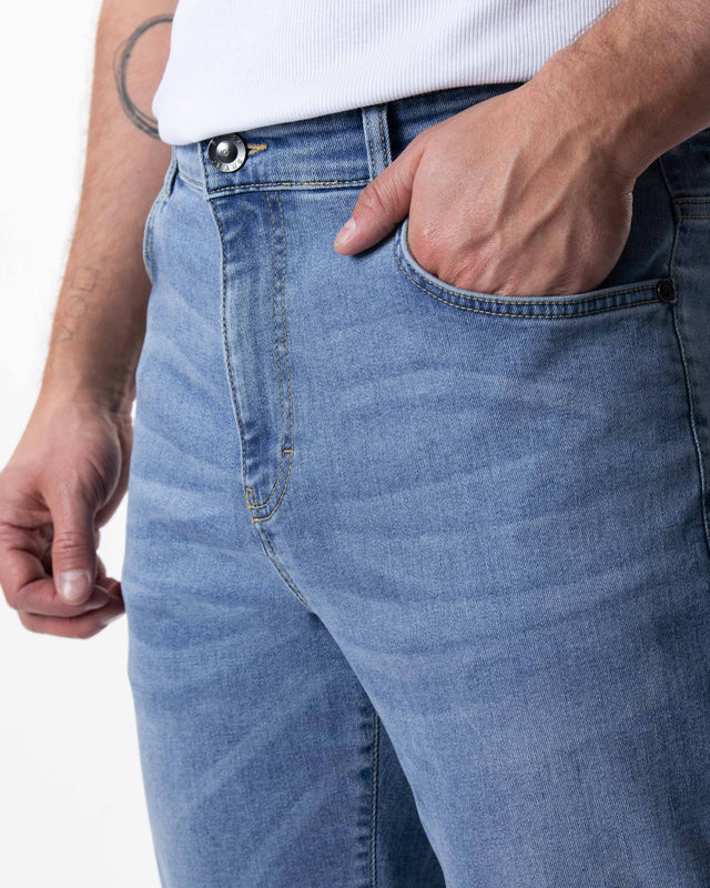 IOS JEANS - MID BLUE USED