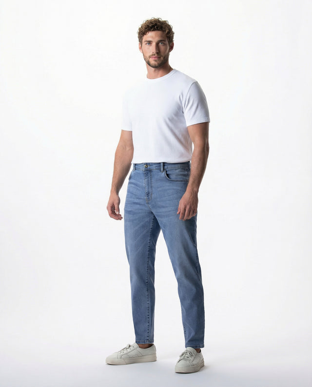 IOS JEANS - MID BLUE USED