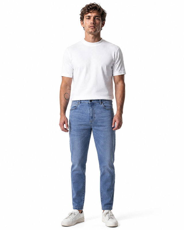 IOS JEANS - MID BLUE USED