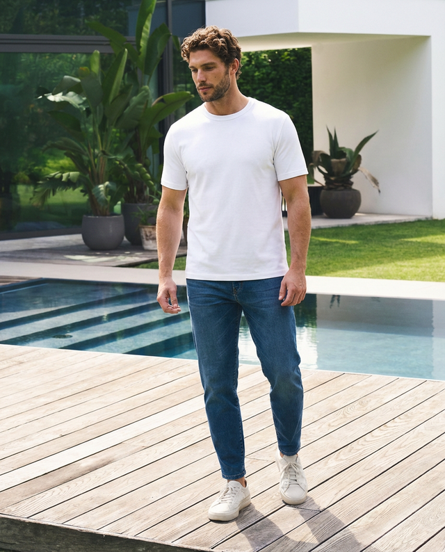 IOS JEANS - MID BLUE AUTHENTIC USED