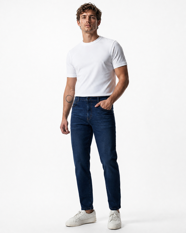 IOS JEANS 7300 - DARK BLUE USED
