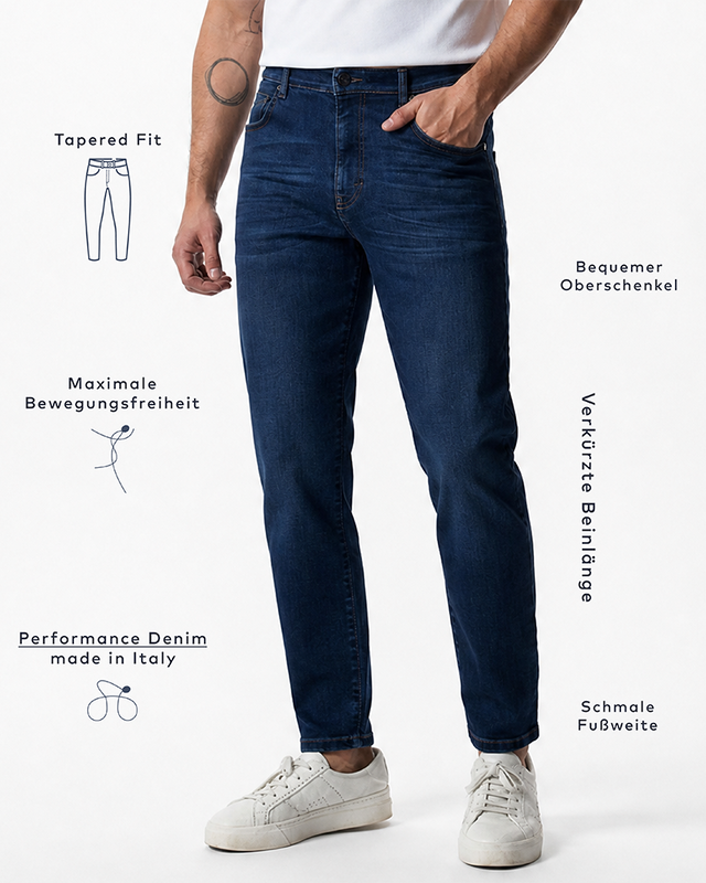 IOS JEANS 7300 - DARK BLUE USED