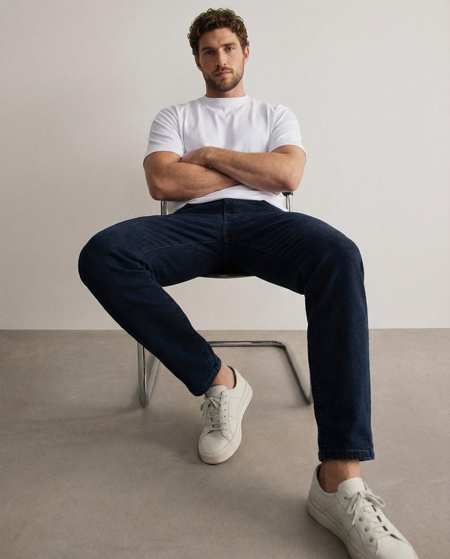 IOS JEANS - DARK BLUE CLEAN WASH