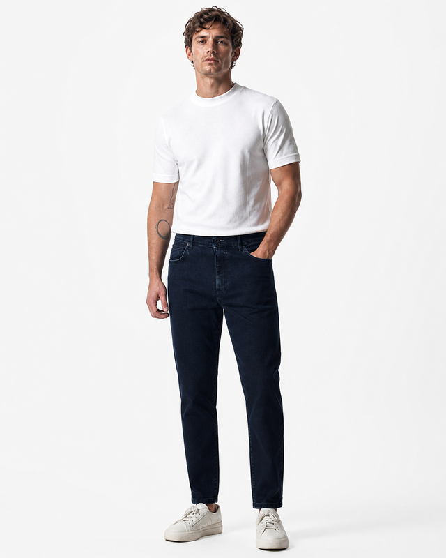 IOS JEANS - DARK BLUE CLEAN WASH