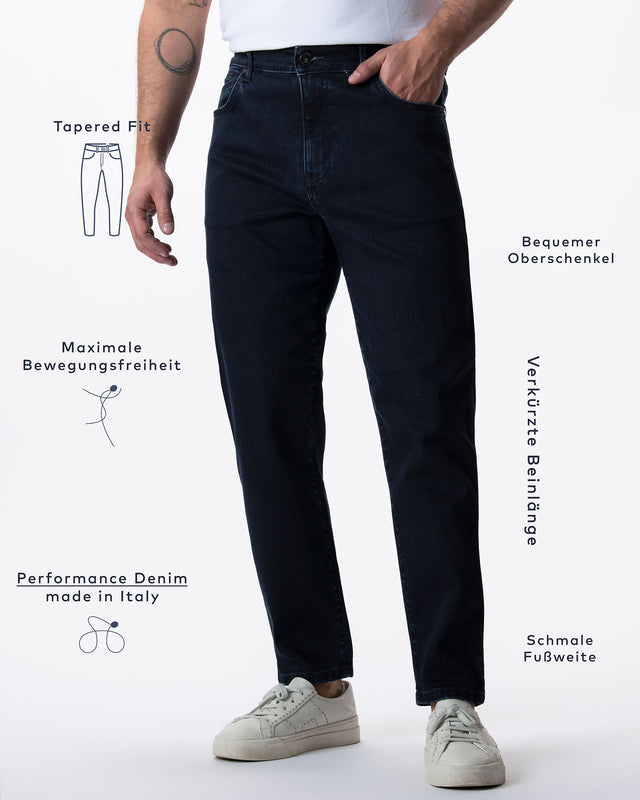 IOS JEANS - DARK BLUE CLEAN WASH