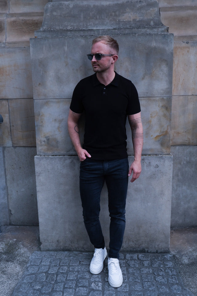 IOS JEANS - DARK GREY USED